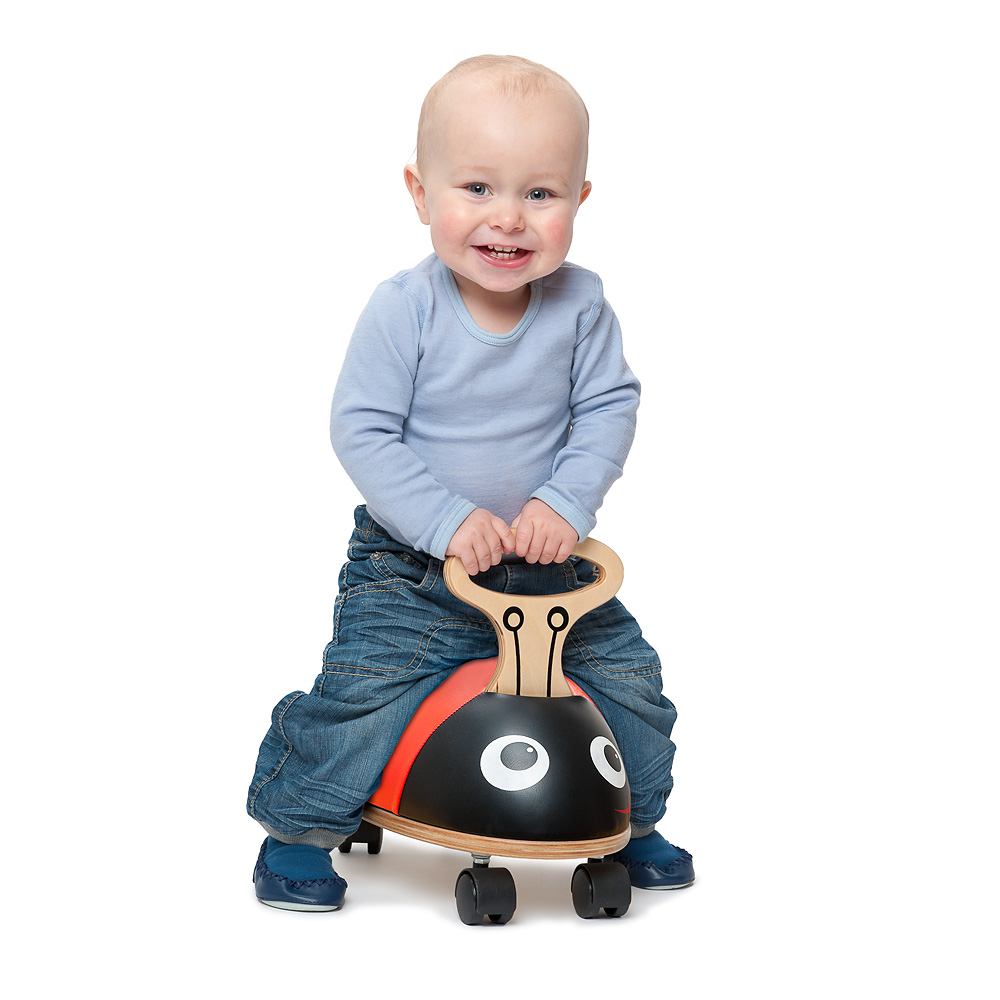 ライドアンドロール レディーバード:キャスターは写真と異なります。