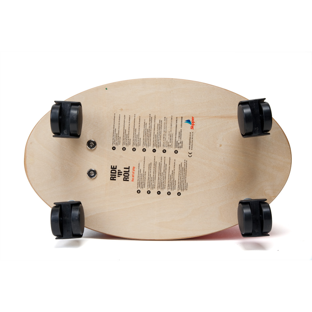 ライドアンドロール レディーバード:キャスターは写真と異なります。