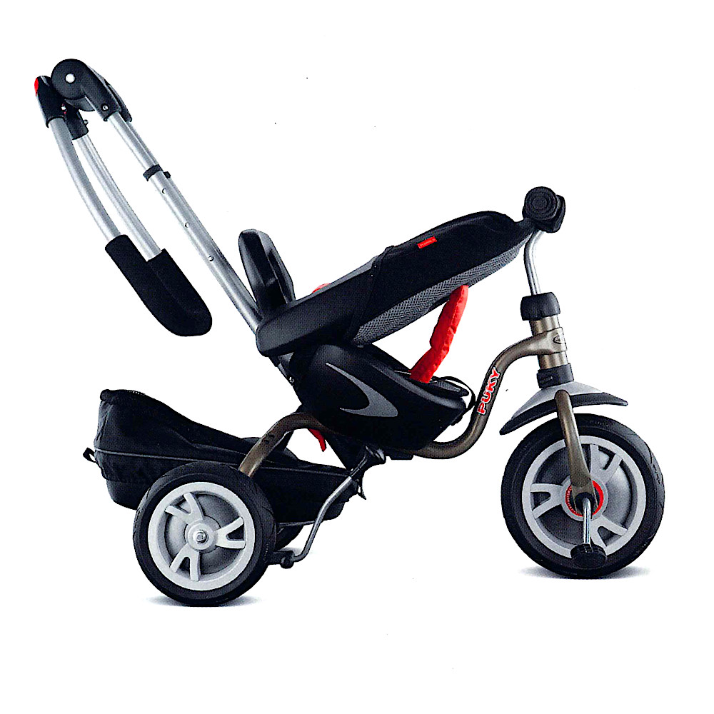 三輪車シーティー:車のトランクにも折りたたんで