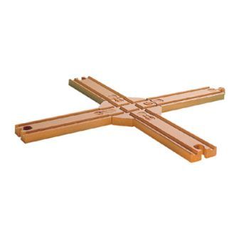 レールクロスA（9625） MICKI ミッキィ社 汽車セット 木製レール 木のおもちゃ 木製 汽車 レール 出産祝いお誕生日 知育玩具