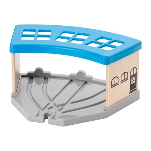 [IKEA/イケア/通販]LILLABO リラブー 機関車の車庫[A](c)(50320103)