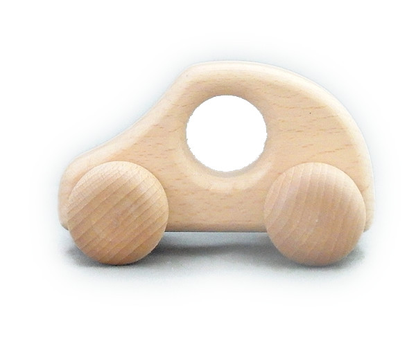 ケラー社　ミニPKW白木　keller 木のおもちゃ 車 木製 玩具 出産祝い