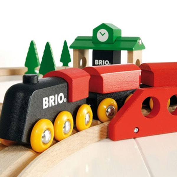 【ラッピング対応】BRIO（ブリオ）クラシックレール8の字セット 【BRIO】 ブリオ プレゼント 出産祝い おもちゃ 木製レールセット 木のおもちゃ 8の字 列車【BRIO ブリオ レールセット】【プレゼント プチギフト 子供 にも！】