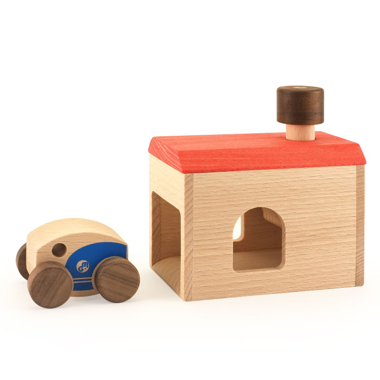 車と車庫　ガレージ木製玩具 玩具 3歳 4歳 5歳 6歳 おもちゃ 木製 木 木のおもちゃ 日本製 のりものおもちゃ 車 くるま 車庫 動くおもちゃ 車のおもちゃ 車遊び 子供 子ども こども キッズ 男の子 女の子 誕生日プレゼント 誕生日 ギフト 贈り物 プレゼント