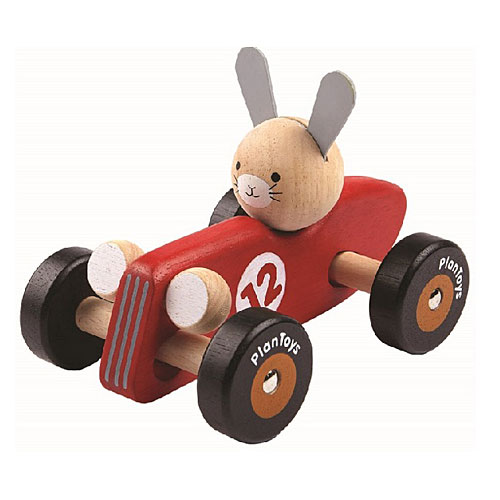 車のおもちゃ 木のおもちゃ 誕生日 誕生日プレゼント プラントイ ラビットレーシングカー 木製 子供 男の子 男 1歳 2歳 3歳 出産祝い 玩具 車 プレゼント 木 ギフト 女の子 女 贈り物 遊具 ごっこ遊び 知育玩具 知育 出産お祝い クリスマスプレゼント