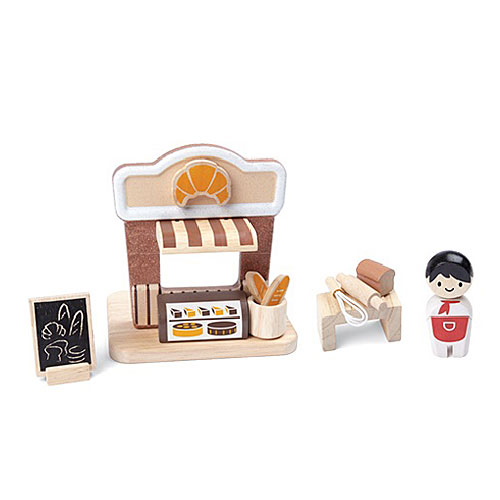 木製 レールセット プラントイ ベーカリー 木のおもちゃ 電車 レールおもちゃ 子供 誕生日プレゼント 誕生日 男の子 男 出産祝い 3歳 4歳 5歳 女の子 プレゼント 玩具 幼児 キッズ 海外 パーツ トイ クリスマスプレゼント